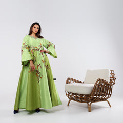 Armor embroidered with rissam threads