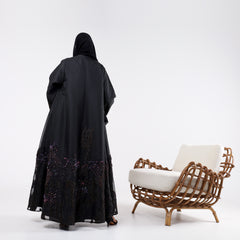A very luxurious abaya made for your beautiful occasion