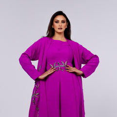 A very elegant and distinctive dress with luxurious hand embroidery