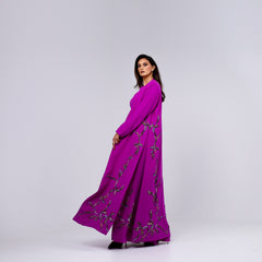 A very elegant and distinctive dress with luxurious hand embroidery