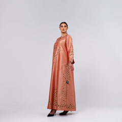 Very elegant and distinctive armband with hand embroidery and sequins