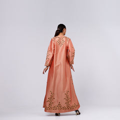 Very elegant and distinctive armband with hand embroidery and sequins