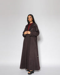 جاكيت جوخ ناعم مشغول شك يدوي - tahaniboutique