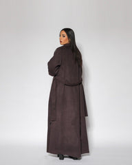 جاكيت جوخ ناعم مشغول شك يدوي - tahaniboutique