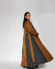 جاكيت جوخ نسائي شتوي - شك يدوي ودبل خياطة - tahaniboutique