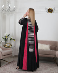 دراعة عملية مخمل ياباني - tahaniboutique