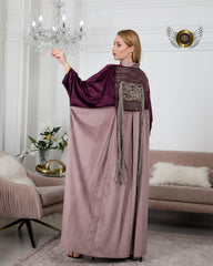 دراعة مخمل ياباني صوف - tahaniboutique