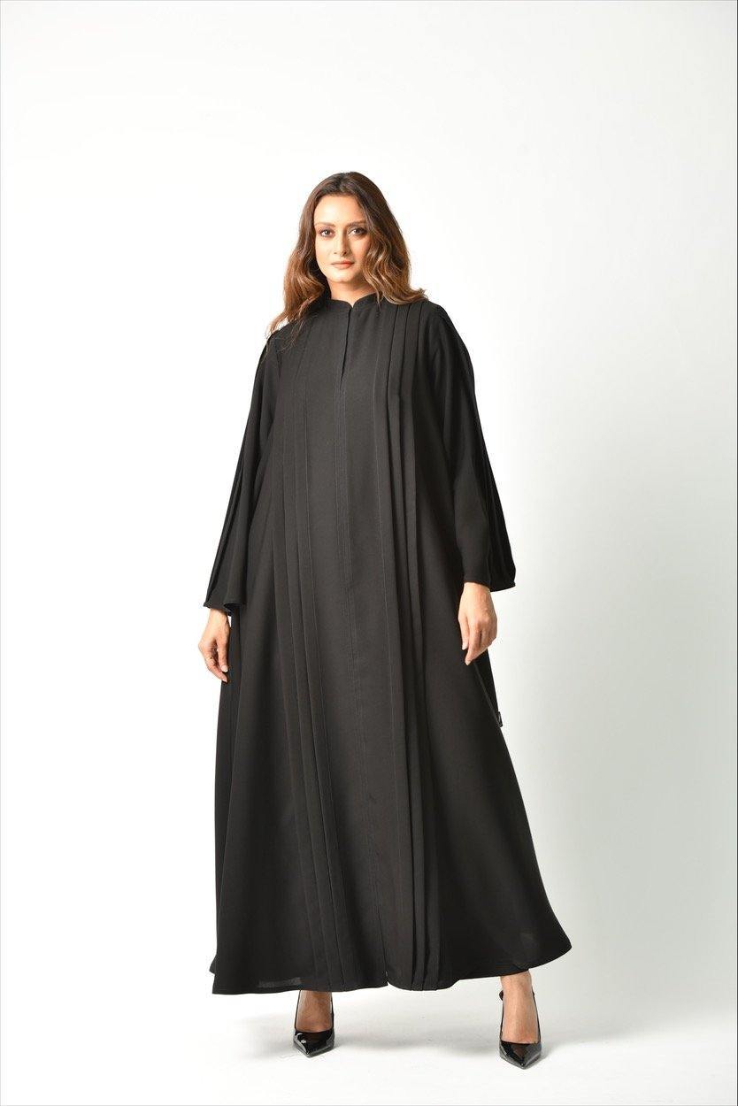 عباية رسمية مغلقة وعصرية من تهاني بوتيك - tahaniboutique