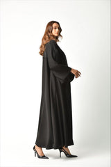 عباية رسمية مغلقة وعصرية من تهاني بوتيك - tahaniboutique