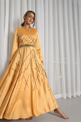 طفم نسائي كريب حرير - tahaniboutique