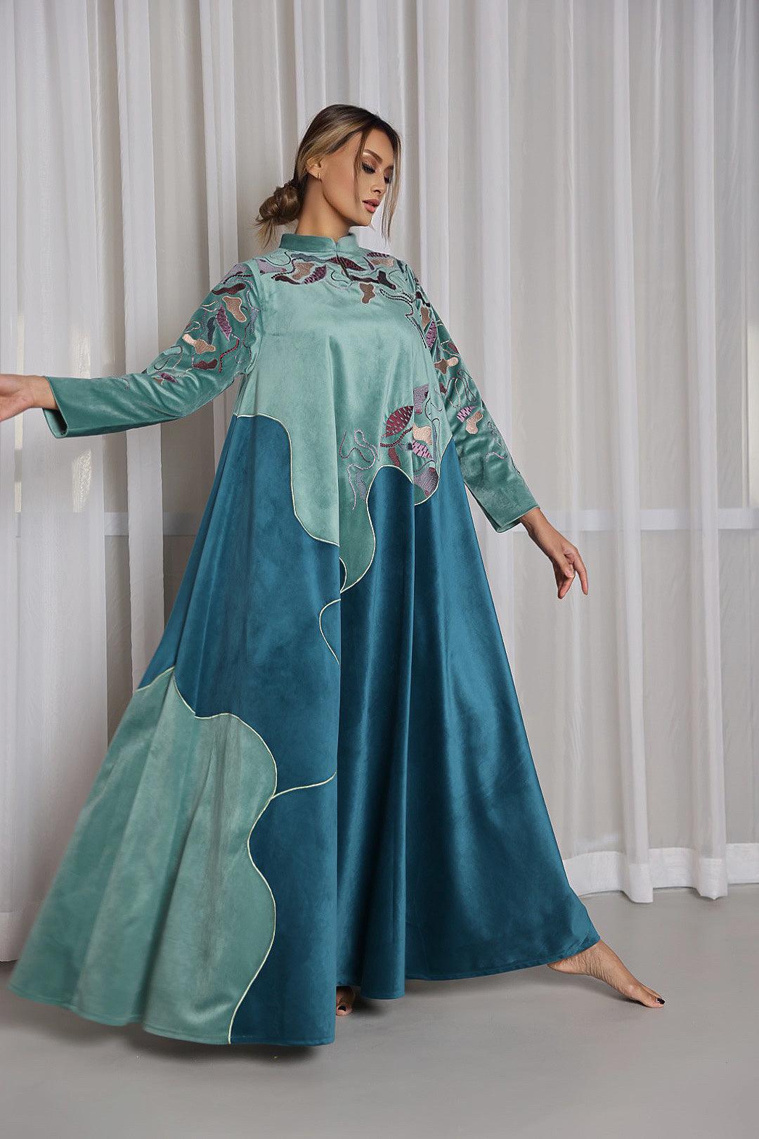 دراعة شتوية خيوط ريسم - tahaniboutique