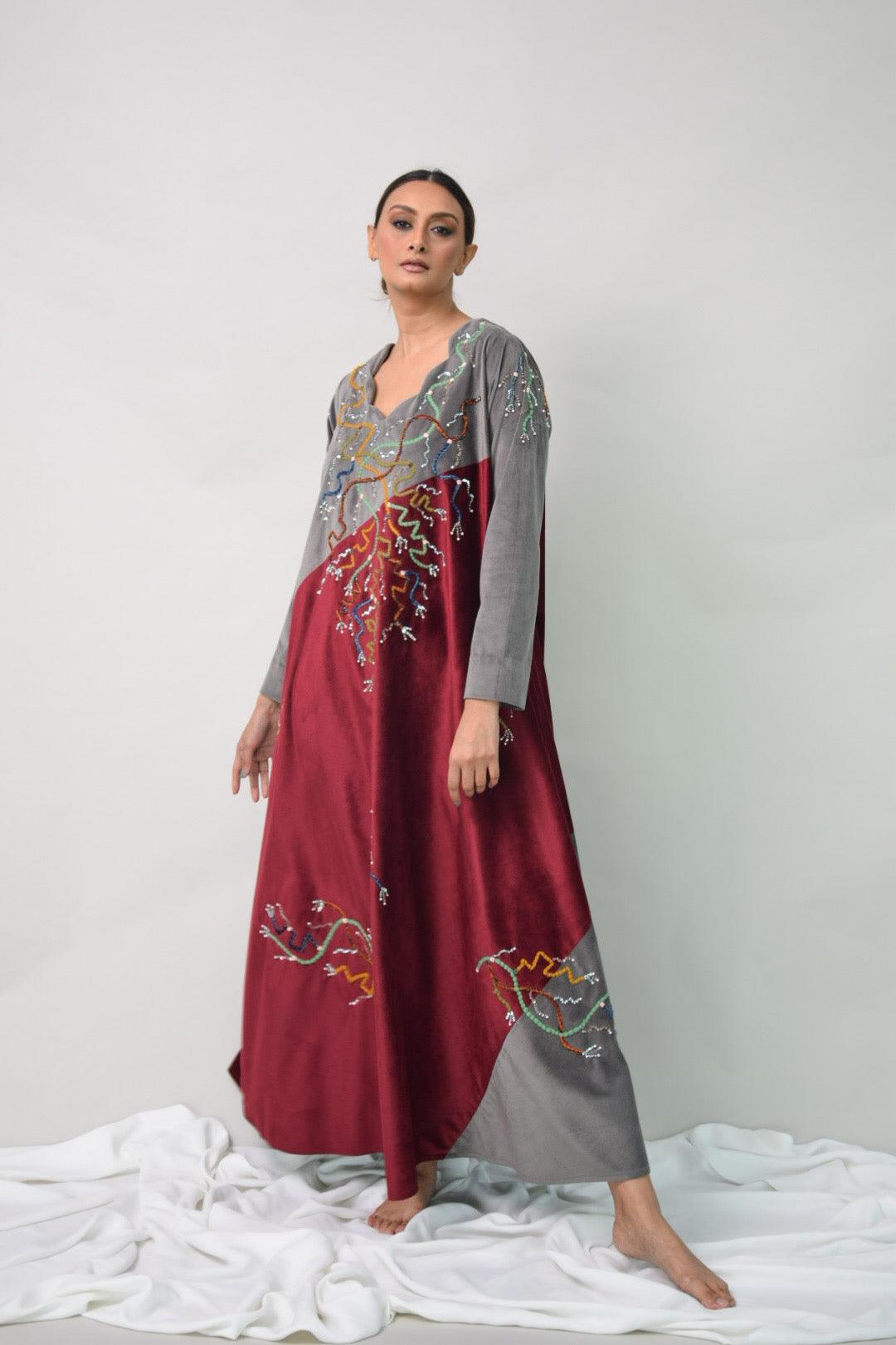 دراعة شتوية فخمة - tahaniboutique