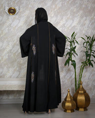 عباية طبقات طقطق فخمة - tahaniboutique