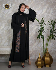 عباية قصات تطريز فني - tahaniboutique