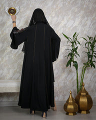 عباية قصات تطريز فني - tahaniboutique