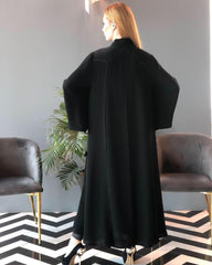 عباية مناسبات مشكوكة يدويا - tahaniboutique