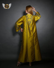 دراعة فخمة كرستال وخيوط - tahaniboutique