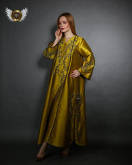 دراعة فخمة كرستال وخيوط - tahaniboutique