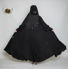 عباية السيدة مع ملفع - tahaniboutique