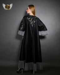 دراعة فخمة مشغولة يدويا - tahaniboutique