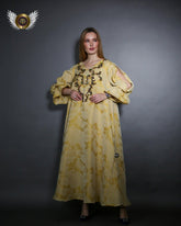 دراعة فخمة جاكار ناعم - tahaniboutique