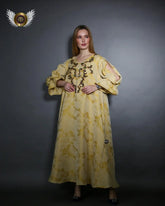 دراعة فخمة جاكار ناعم - tahaniboutique
