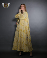 دراعة فخمة جاكار ناعم - tahaniboutique