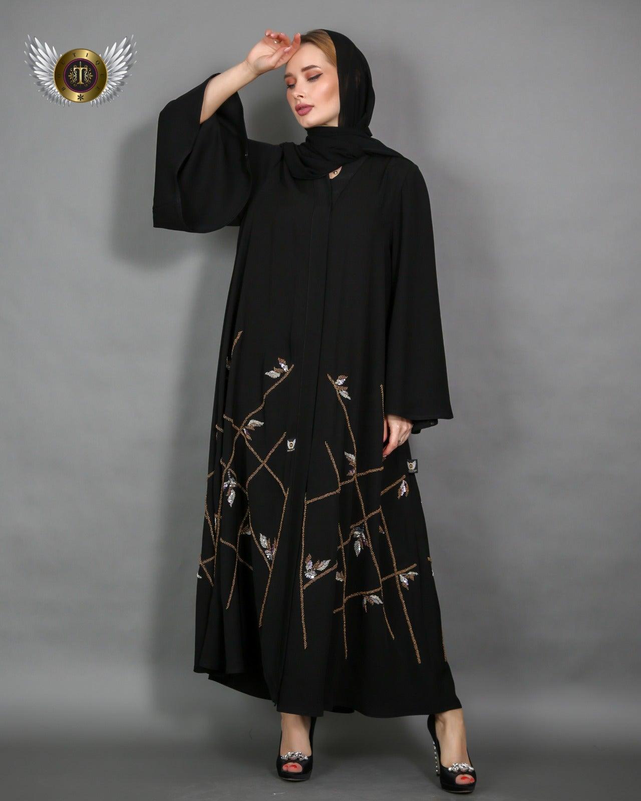 عباية قصة مفتوحة - tahaniboutique