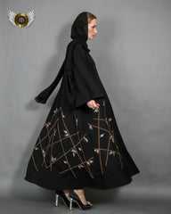 عباية قصة مفتوحة - tahaniboutique