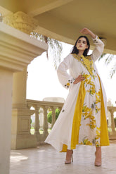 دراعة قطن بارد - tahaniboutique