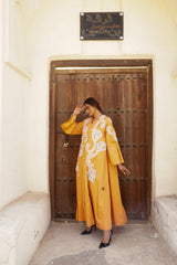 دراعة عملية قطن بارد - tahaniboutique