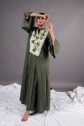 دراعة فخمة قطن بارد - tahaniboutique