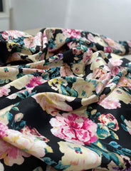 دراعة فخمة مشجرة مشكوكة يدويا - tahaniboutique