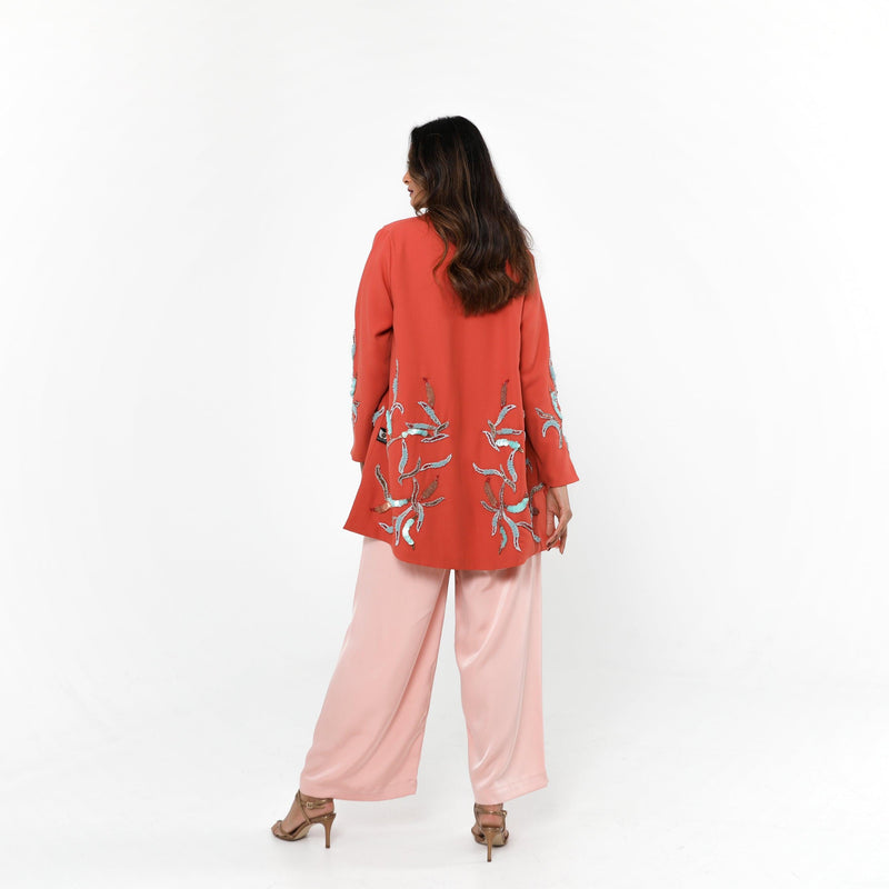 بدلة نسائية فخمة من ثلاث قطع - tahaniboutique