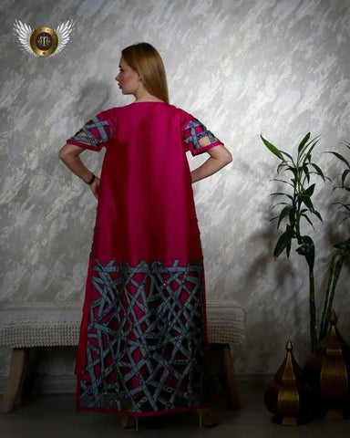 A very elegant evening dress for occasions