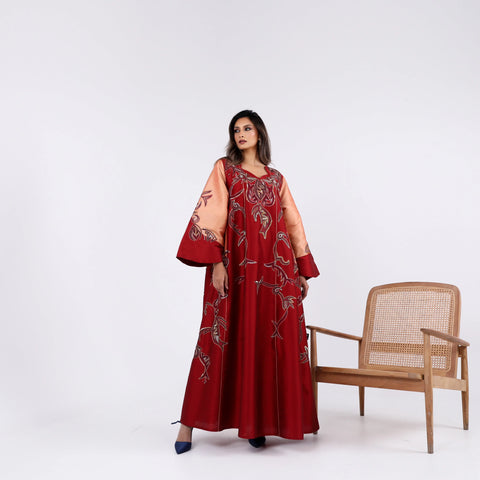 Very elegant Italian Shantung dress