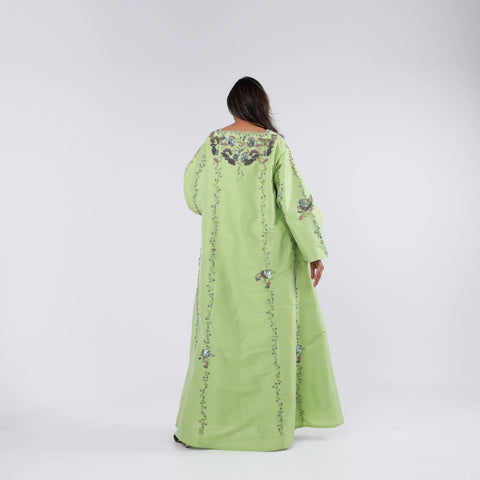 Luxury, elegant Italian Shantung dress