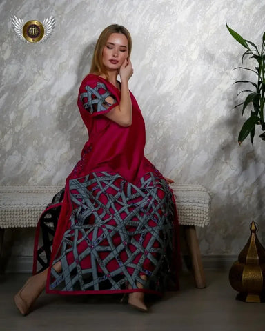 A very elegant evening dress for occasions