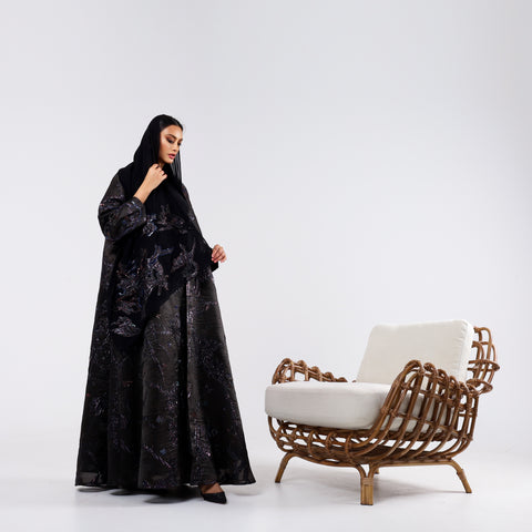 A very luxurious abaya made for your beautiful occasion
