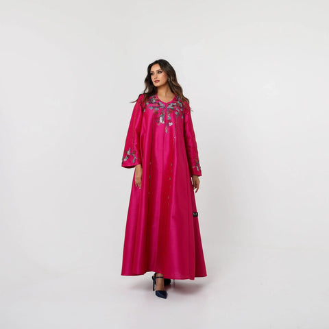 Luxurious Kuwaiti Daraa - handcrafted with rhinestones, beads and sequins | Italian Shanton 