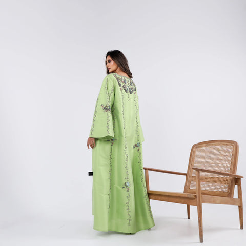 Luxury, elegant Italian Shantung dress