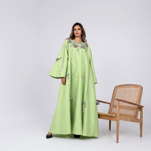Luxury, elegant Italian Shantung dress