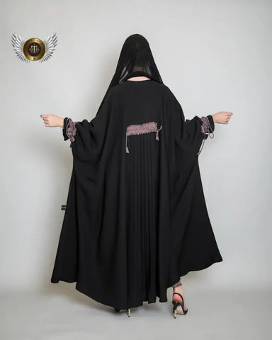 Mauve color abaya
