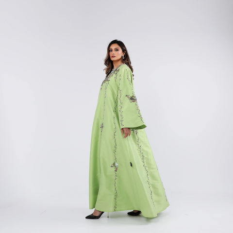 Luxury, elegant Italian Shantung dress