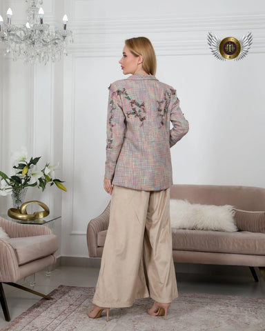 Luxury Women's Sets - Three-Piece Velvet Set for Occasions