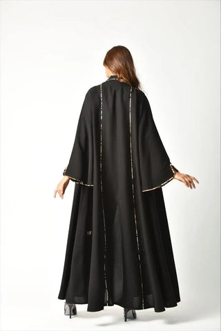 Colorful Prim Abaya from Tahani Boutique