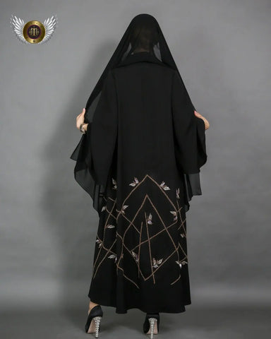 Open cut abaya