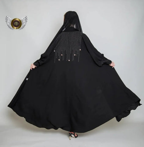 Lady's abaya with wrap