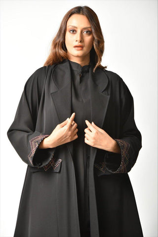 عباية بليزر فخمة للمناسبات - tahaniboutique