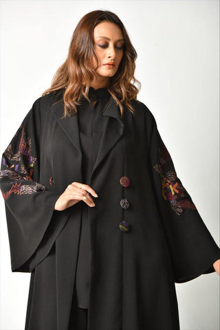 عباية مناسبات بليزر - tahaniboutique